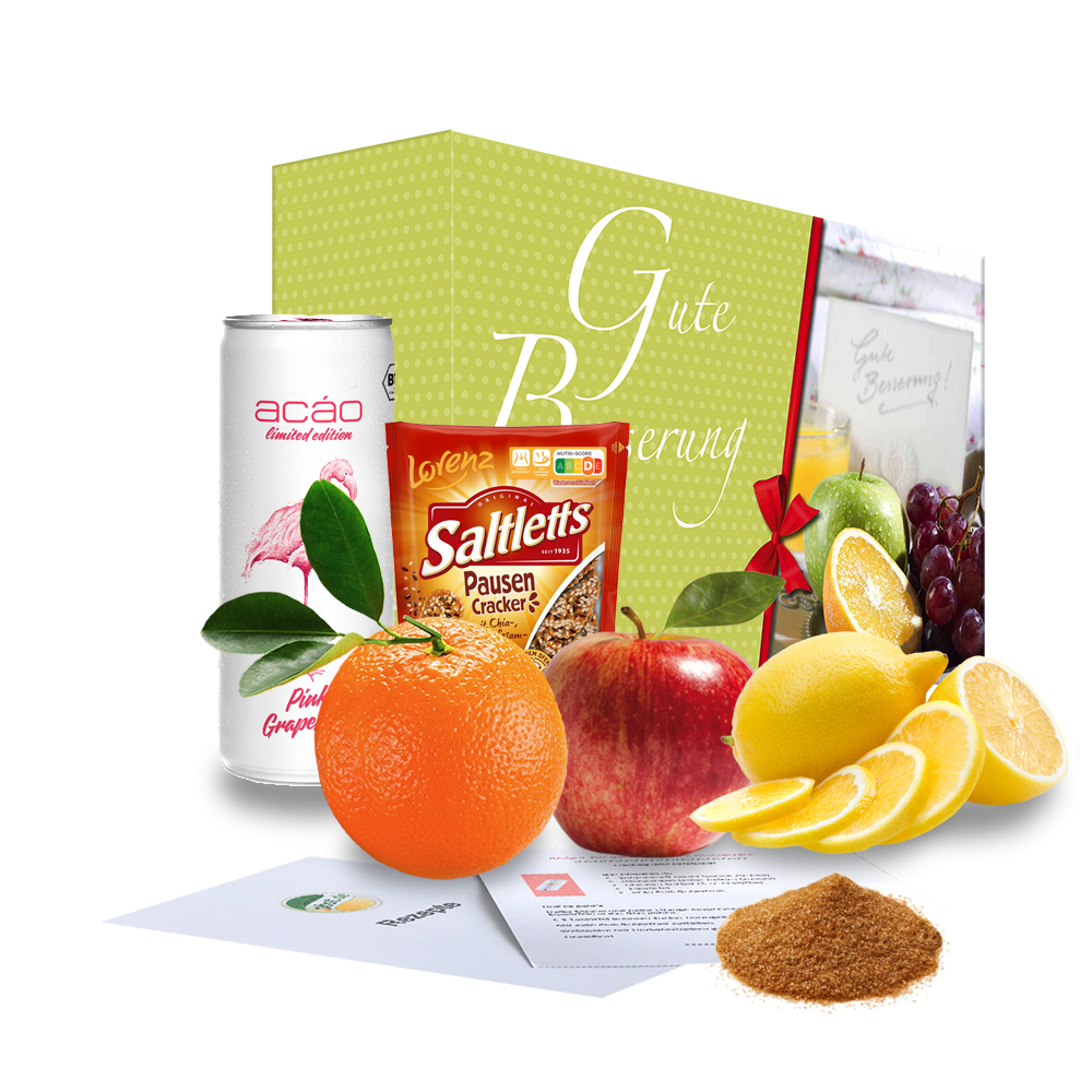 'Gute Besserung' Grapefruit Energiebox 